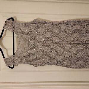 Connected apparel sequined/lace dress size 14